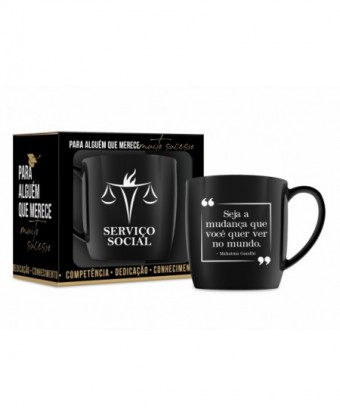 13159 CANECA PORCELANA URBAN 300ML CURSOS - SERVICO SOCIAL