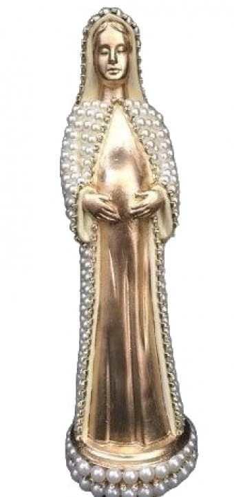 GV23-PD N SRA GRAVIDA 23 CM DOURADA