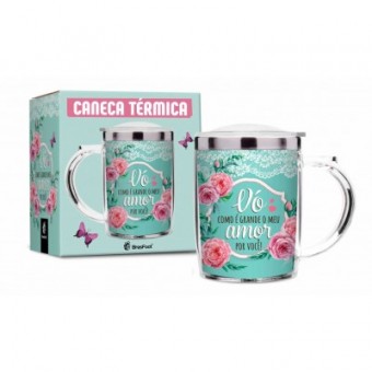 1101 caneca plastica inox sw - vo grande amor