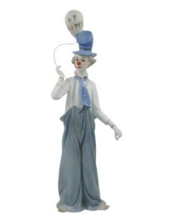 ST3105 - OBJETO DE ORNAMENTACAO, SENDO DECORACAO DE PORCELANA, CONSTITUIDO DE PORCELANA, MEDINDO 30*