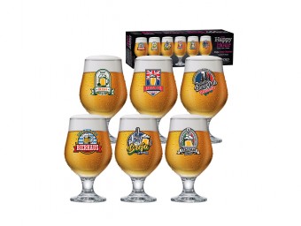 6680586 CJ HAPPY HOUR TACA BEER MASTER C/ 06 PCS REF6680586 1 Linha