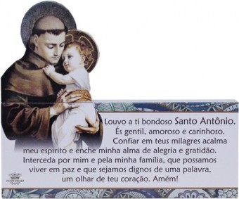 P12355 MADEIRINHA SANTO ANTONIO 13X16X2,5