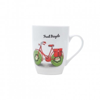 25791 CANECA DE PORCELANA 340ML BIKE KIWI
