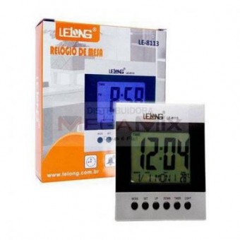LE8113 RELOGIO MESA DIGITAL