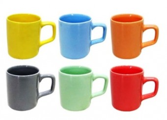 D0CA54 JG XICARA CAFE 6PC 80ML COLORIDO