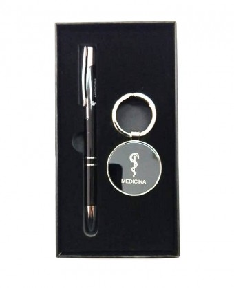 PB-2001 KIT CANETA/CHAVEIRO MEDICINA