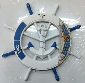 SF6802 ENFEITE MADEIRA EM8800200 TIMAO C/ANCORA