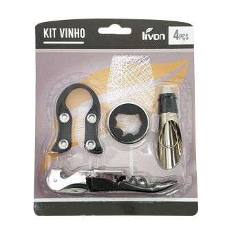 5149 KIT VINHO 4PCS METAL