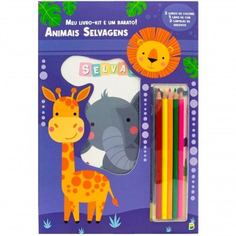 1182005 MEU LIVRO ANIMAIS SELVAGENS