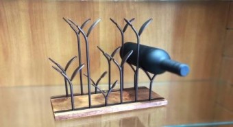 Ag3230 suporte para garrafa de vinho aramado ag3230