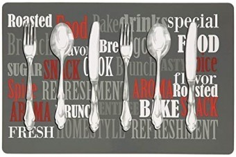 192562U Jogo Americano Pvc Print Menu