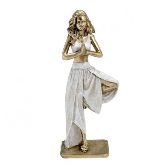 257-839 MULHER YOGA DECORATIVA