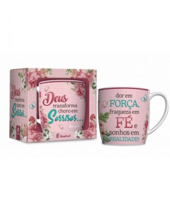 2989 caneca porcelana urban 360ml - forca fe realidade