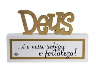 P12546 MADEIRINHA DEUS...REAL 12X19X3