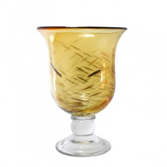 1294 TAÇA RUANDA P - 18 X 18 X 25 CM ( VIDRO )