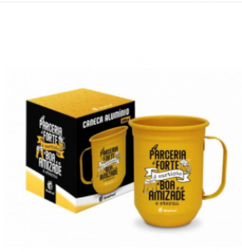 11478 caneca aluminio - a parceria e forte