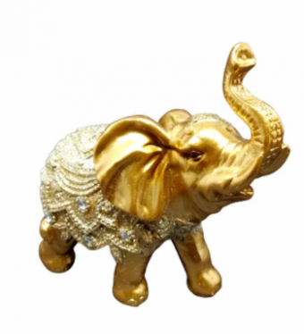 TELFK200 ELEFANTE 12CM RESINA