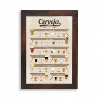 BR01.2027.LIS PLACA DRINKS CERVEJA