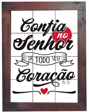 3093am-063 quadro azulejo confia 30x20cm