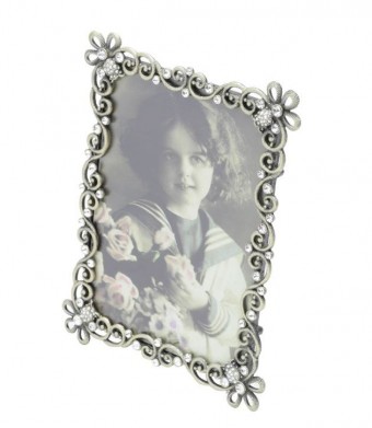 25942 PORTA RETRATO  DE ZAMAC 13x18 17x2x21CM