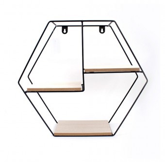 HD65409 PRATELEIRA DECORATIVA DE METAL