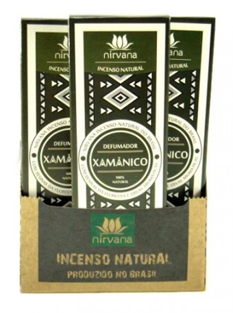 10-811 Incenso Natural Xamânico  9 Varetas  Linha Espec