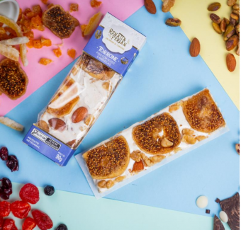 Torrone Premium de Figo com Nozes 90g
