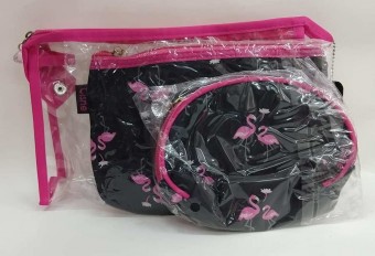 NECC964H JG NECESSAIRE FLAMINGO 3PCS