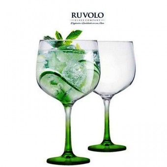 80599 TAÇA GIN TONICA GAMBO VERDE FOR YOU