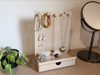 10229027 SUPORTE DE ACO JOIAS COM GAVETA