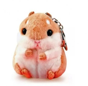 F6600018 CHAVEIRO HAMSTER 10CM PEL