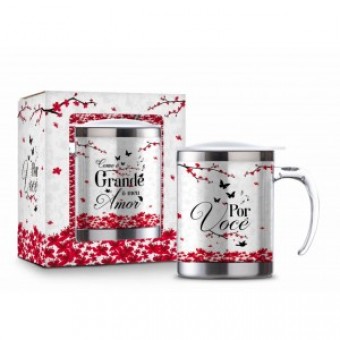 1874 CANECA PLASTICA INOX TEMAS SUM - COMO E GRANDE O