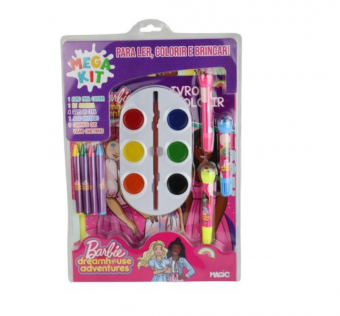 04668 LIVRO MEGA KIT BARBIE
