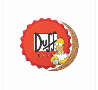 1880-C015 SUP P/ COPOS COMPENSADO DIGITAL LOGO DUFF E SIMPSON 9,7CM DIÂMETRO