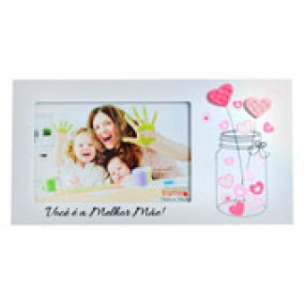 BY6605 PORTA RETRATO VOCE E A MELHOR MAE 15X10 CM