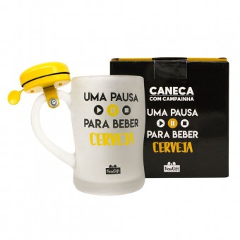 10023083 CANECA CAMPAINHA 400ML UMA PAUSA VDR
