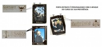 Aplique bodas de prata + pt. retrato 15x21