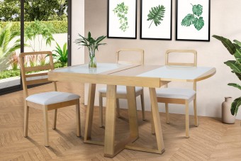 MESA ELÁSTICA JEQUIÁ  A76 x L80 x C122/178