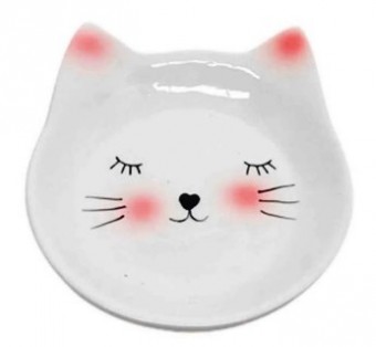 4580 potiche 13cm gato porcelana