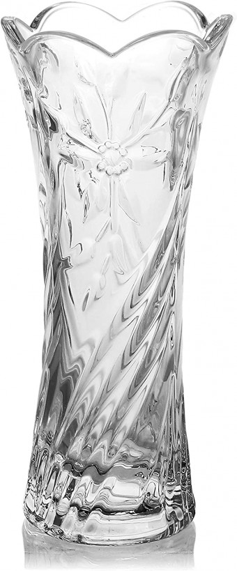 STC2075 VASO DECORADO 9 X H 19,3CM STUDIO CRYSTAL