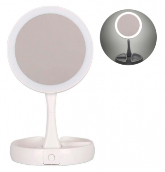 9285 espelho mesa bandeja luz led
