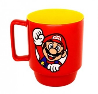 10024431 CANECA TINA 400ML MARIO SUPER STAR   :SEM GTIN