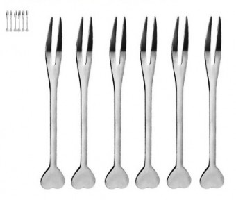 UD210101 JG GARFO 6PC CORACAO INOX