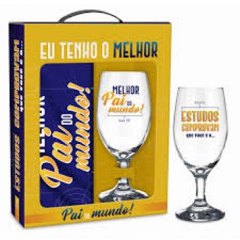 2802 CONJUNTO TACA + AVENTAL - ESTUDOS COMPROVAM PAI