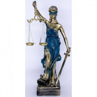 (5277) DEUSA DA JUSTICA 39 CM
