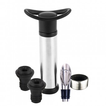 24830 Jogo com 5 acessorios para vinho Masters Edition L16xP4xA18cm