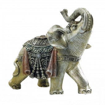 TELFU200 ELEFANTE 12CM RESINA