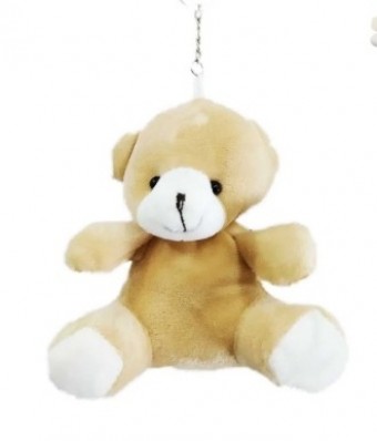F6600040 chaveiro urso 12cm pel