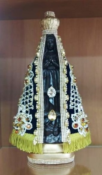 NSRAG N SRA APARECIDA C/PEDRARIA 35 CM