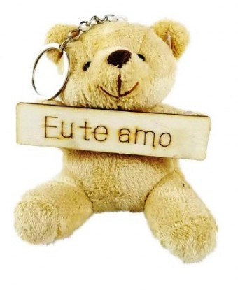 F9900920 CHAVEIRO URSO EU TE AMO PEL